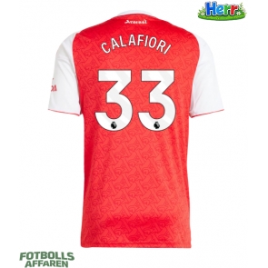 Arsenal Riccardo Calafiori #33 Hemmatröja 2025-26 Kortärmad